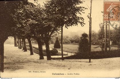 CPA Colombes Jardin Public