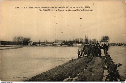 CPA COLOMBES La Dgue de Gennevilliers Colombes (413146)