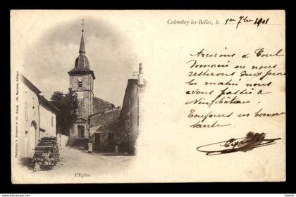 54 - COLOMBEY-LES-BELLES - L'EGLISE