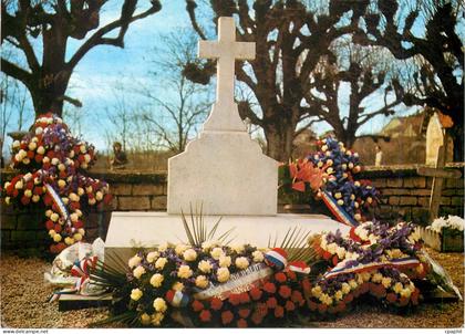 CPM Sepulture du General de Gaulle Colombey les Deux Eglises Haute Marne