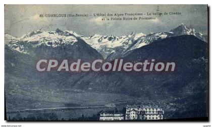 CPA Combloux L'Hotel Des Alpes Francaises