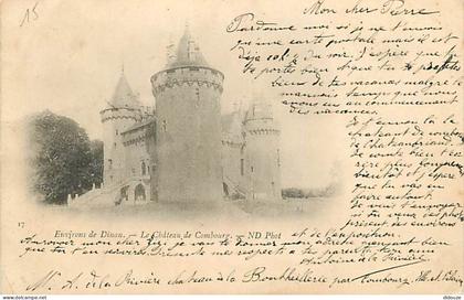 Carte Postale Ancienne - 35 - Combourg - Le Château de Combourg - Précurseur - Oblitération ronde de 1900 - Voir Timbre