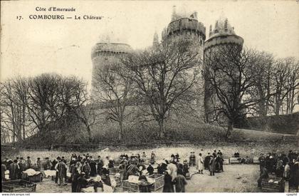 CPA Combourg Le Chateau Marche