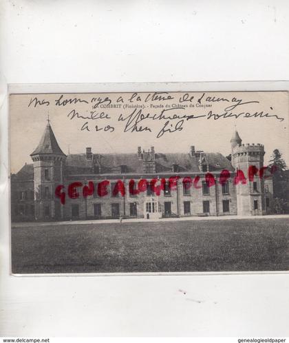 29- COMBRIT - FACADE DU CHATEAU DU COSQUER  -FINISTERE