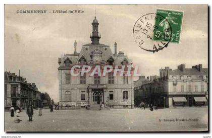 CPA Commentry L'Hotel Ville