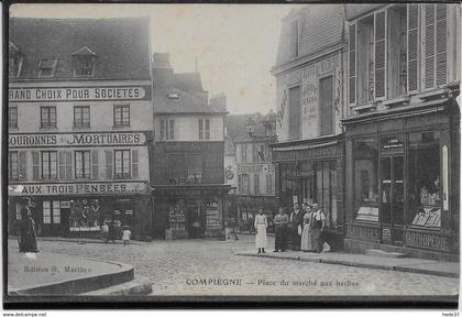 Compiègne - Place du Marché aux Herbes