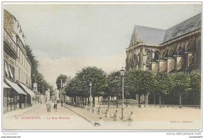 CPA COMPIEGNE - La Rue Mounier - Ed. Decelle , Compiègne n°42