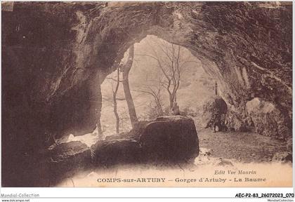 AECP2-83-0133- COMPS-SUR-ARTUBY - gorges d'artuby - la baume