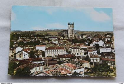 Cpm 1972, Condom, vue générale, côté gauche, Gers 32