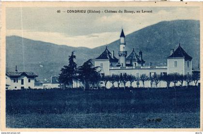 CPA CONDRIEU Chateau du Rozay au Levant (443622)