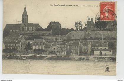 CONFLANS SAINT HONORINE - Vue générale
