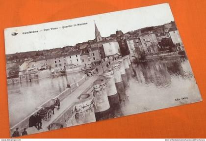 16  Confolens Pont vieux  Quartier Saint-Maxime