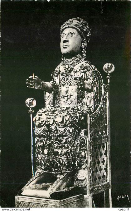 CPM Conques (Aveyron) Statue reliquaire de St Fay (Xes)