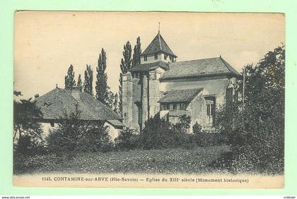 T1218 - CONTAMINE SUR ARVE - Eglise du XIIIe siècle