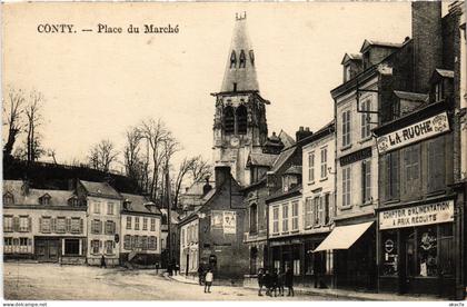 CPA Conty Place du Marche (1503238)