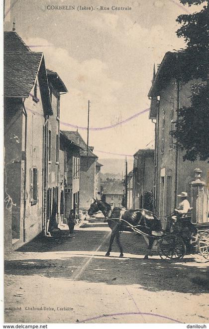 38 // CORBELIN   Rue centrale
