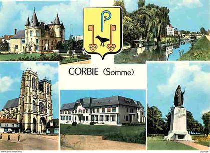 80 - Corbie - Multivues - Blasons - CPM - Voir Scans Recto-Verso