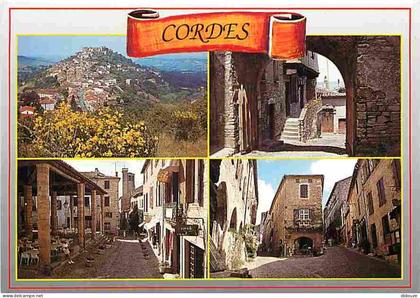 81 - Cordes - Multivues - CPM - Voir Scans Recto-Verso
