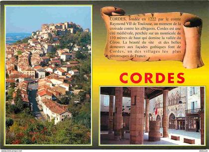 81 - Cordes - Multivues - CPM - Voir Scans Recto-Verso