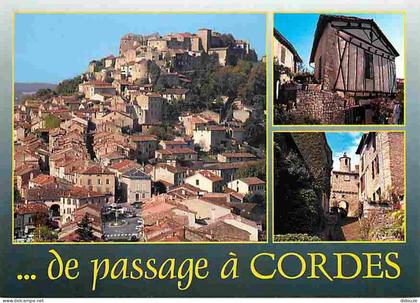 81 - Cordes - Multivues - CPM - Voir Scans Recto-Verso