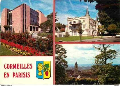 Carte Postale - 95 - Cormeilles en Parisis - Multivues - Blasons - CPM - Voir Scans Recto-Verso - Poscard - Carta Postal