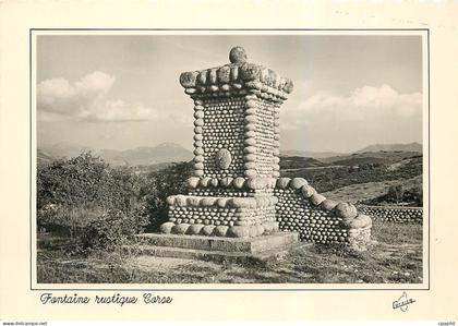 CPM La Corse Ile de Beaute Fontaine Rustique Corse
