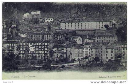 2B - CORTE - VUE SUR LA CASERNE