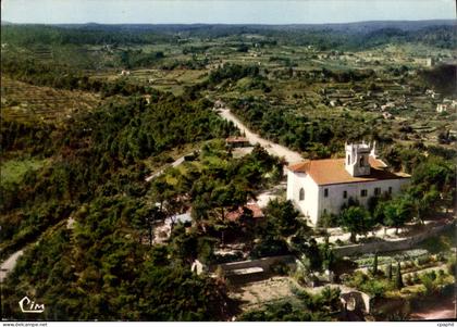 CPSM Notre Dame de Graces Cotignac Var Pelerinage Historique de France Vue aerienne