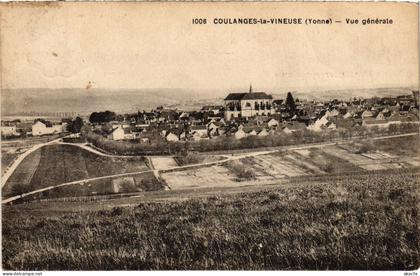 CPA Coulanges-la-Vineuse Vue generale FRANCE (1451686)