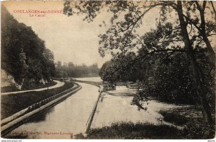 CPA Coulanges sur Yonne le Canal (1478352)