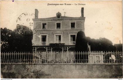 CPA COULANGES-sur-YONNE - Le Chateau (357876)