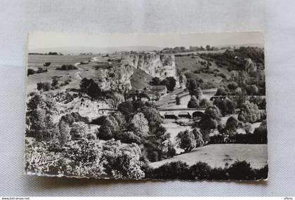 Cpsm 1963, Coulanges sur Yonne, la vallée de l'Yonne au Saussois, Yonne 89