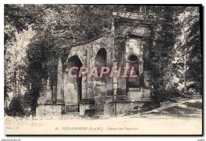 CPA Coulommiers Ruines Des Capucins