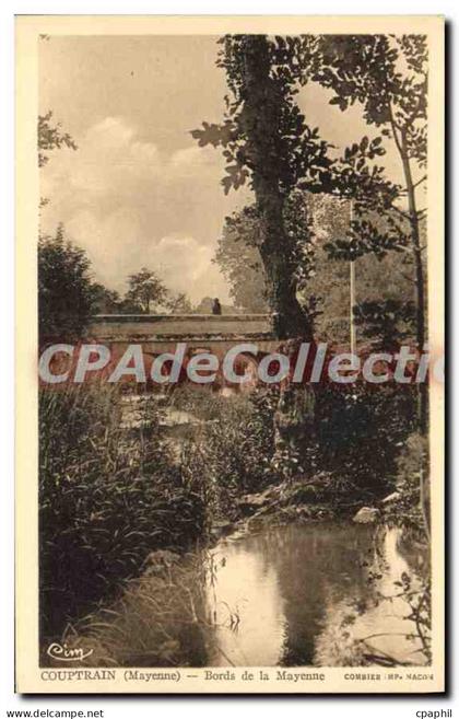 CPA Couptrain Mayenne Bords De La Mayenne