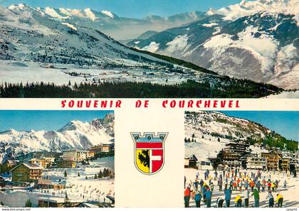 CPM Courchevel Vue D'Ensemble depuis les Pistes de l'Ariondaz