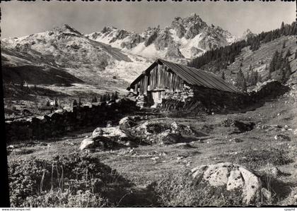 CPSM Courchevel Le Vallon Du Biollay téléphérique de la Saulire