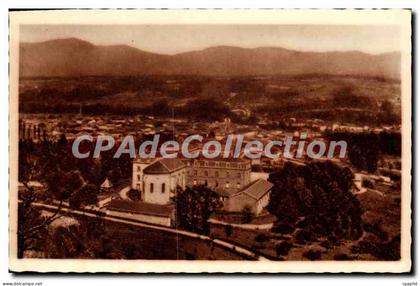 CPA L'Auvergne Courpiere P de D College St Pierre et vue generale