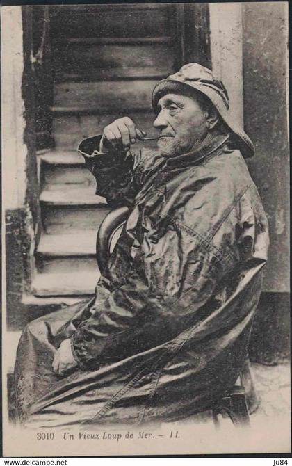 Calvados - Courseulles-sur-Mer - Un vieux Loup de Mer - 1926