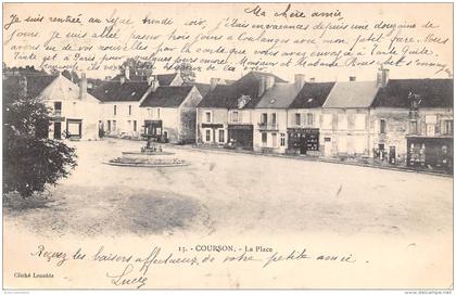 Courson les Carrières       89      La Place    ( Voir Scan)
