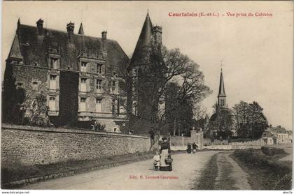 CPA COURTALAIN - Vue prise du Calvaire (131618)