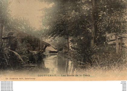 C P A - 45 - COURTENAY - les bords de la  Cléry