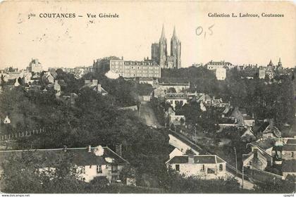 CPA Coutances Vue Generale