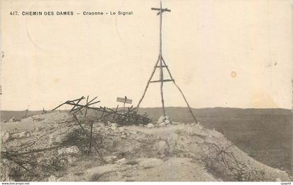 CPA Chemin des Dames Craonne Le Signal