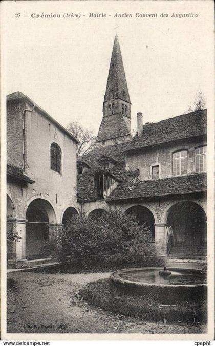 Cremieu - Mairie - Ancien Couvent des Augustins - CPA