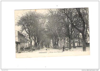 CREMIEU -  Place des Tilleuls -