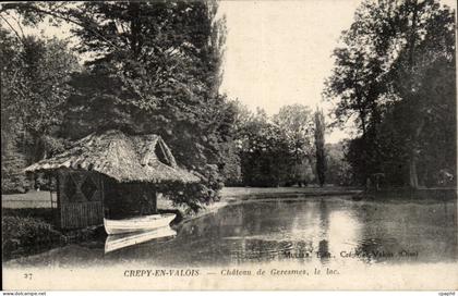 Crepy en Valois CPA Chateau de Geresmes