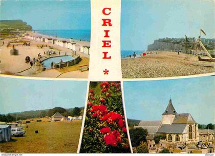 Carte Postale - 76 - Criel sur Mer - Multivues - CPM - Voir Scans Recto-Verso - Poscard - Carta Postal -  Postkarte