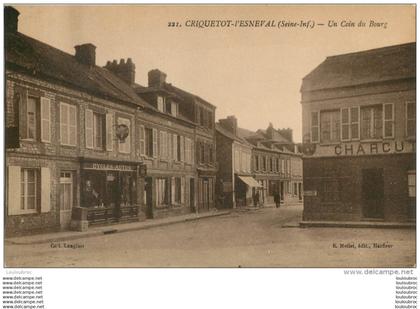 CRIQUETOT L'ESNEVAL UN COIN DU BOURG