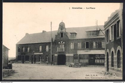 CPA Croisilles, La Place