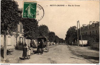 CPA Petit-Crosne Rue de Crosne (1276943)